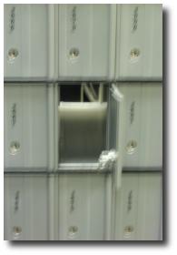 empty mailbox