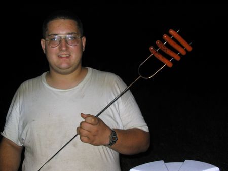 Just one of the joys of camping around Freeport