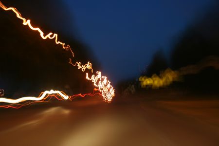 A bumpy 4 second exposure
