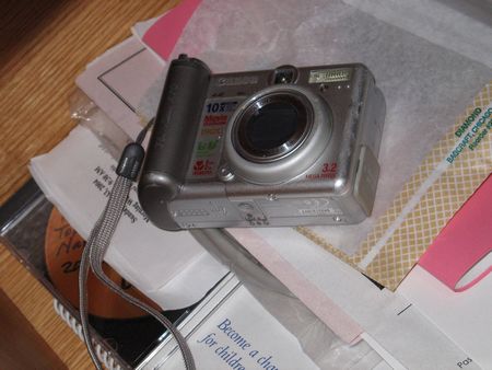 The last day of the PowerShot A70..