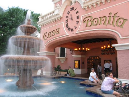 Outside Casa Bonita